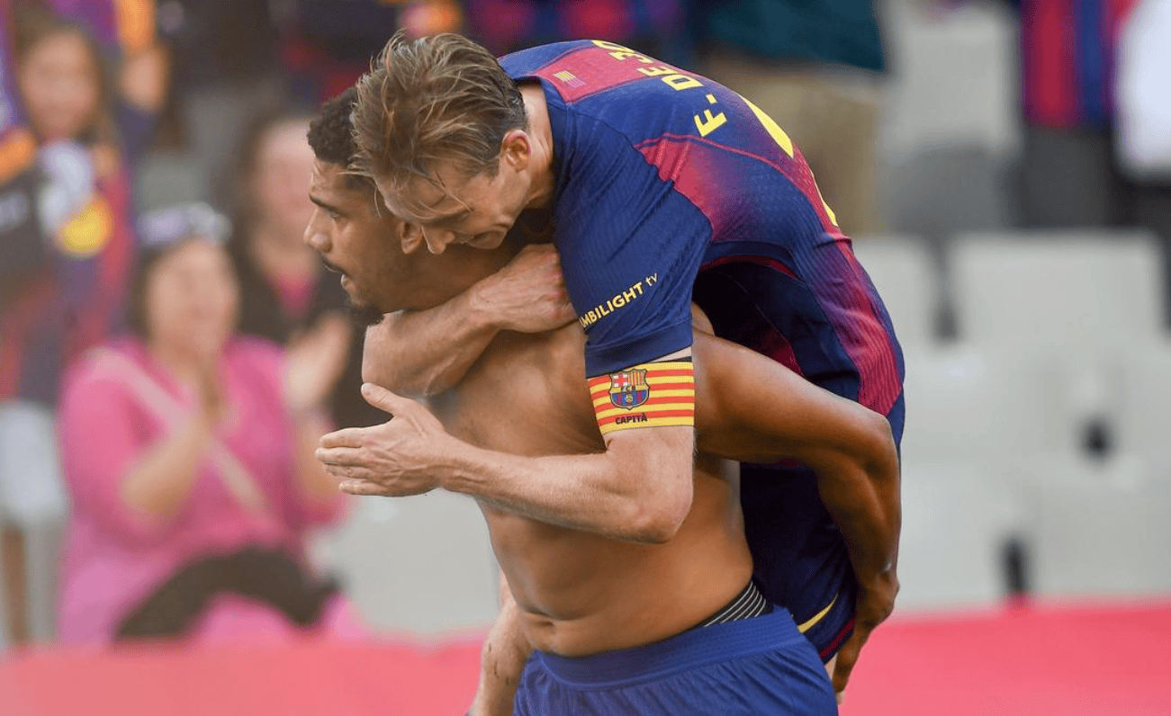 马德里竞技强势巴萨，孔蒂一己之力扛起全队